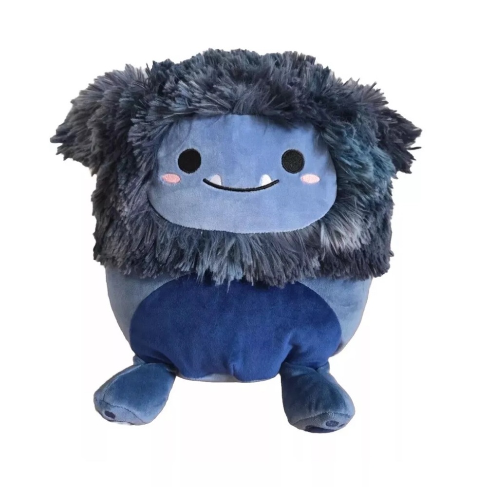 Squishmallows Dani 11" Blue Yeti Plush NWT Big Foot FIRST TO MARKET
